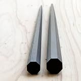 江戸木箸 八角形箸 中 縞黒檀 江戸木箸 八角形箸 中 縞黒檀